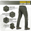 M-Tac - Taktické kalhoty Sahara Flex Lite - Army Olive - 20064062