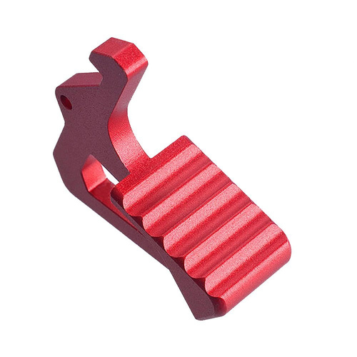 Strike Industries - Prodloužená západka nabíjecí rukojeti - červená - SI-AR-LATCH-RED