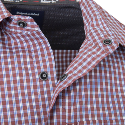 Helikon - Košile pro skryté nošení - Savage Green Checkered - KO-CCC-CB-C1