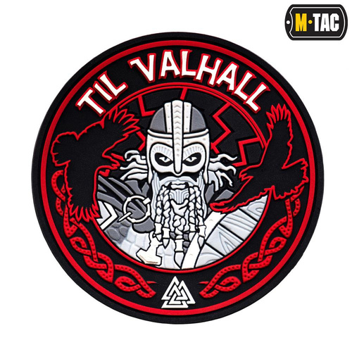 M-Tac - 3D PVC nášivka Til Valhall - černá / červená - 51142332