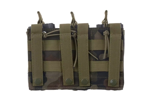 GFC Tactical - Trojité pouzdro na zásobníky - Wz.93/PL Woodland - GFT-19-019529