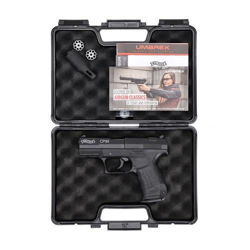 Umarex - Vzduchová pistole CO2 Walther CP-99 - 4,5 mm - černá - 412.00.00