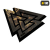 M-Tac - 3D PVC nášivka Valknut - Black / Coyote - 51161205