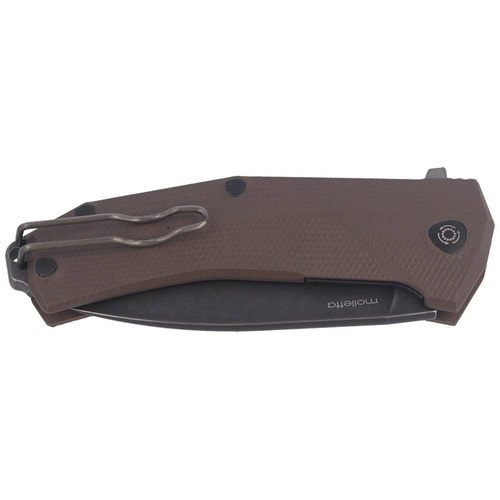 LionSteel - Zavírací nůž KUR G10 - Sleipner - Brown - KUR BBR