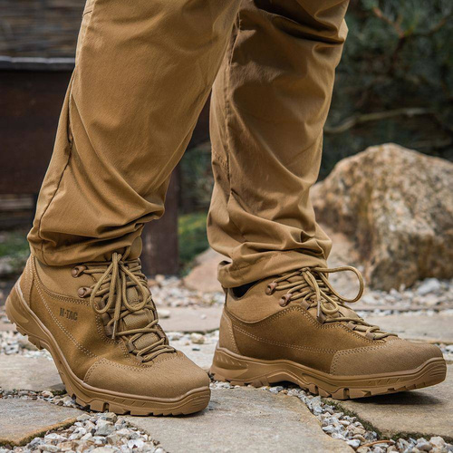 M-Tac - Patrol R Tactical Sneakers - kůže - Coyote - 30203905 