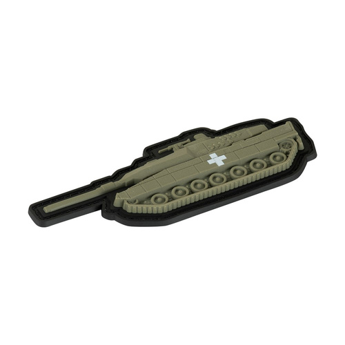 M-Tac - Nášivka na nádrž - 3D PVC - Cross - Olive - 51338310