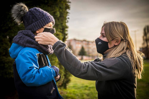 Helikon - Víceúčelová profilovaná ochranná maska - černá - MA-RUP-CB-01