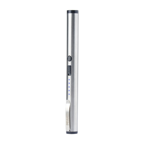 Piranha - Paralyzér Pen Shock USB - 2 400 000 V - stříbrný - PESH