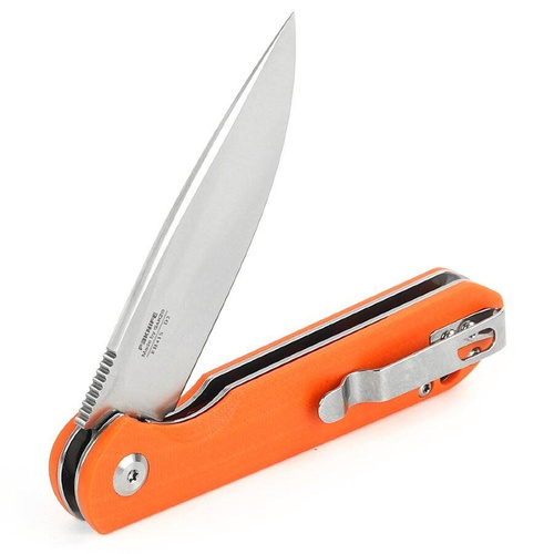 Ganzo - Zavírací nůž EDC Firebird FH41S - pojistka Liner Lock - D2 - oranžová - FH41S-OR
