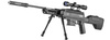 Black Ops - Odstřelovací vzduchovka s optikou 4x32 - 4,5 mm - B1008