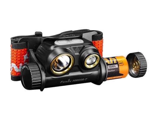 Fenix - HM65R-T LED čelovka s dobíjecí baterií 3500 mAh - 1500 lumenů - 039-468
