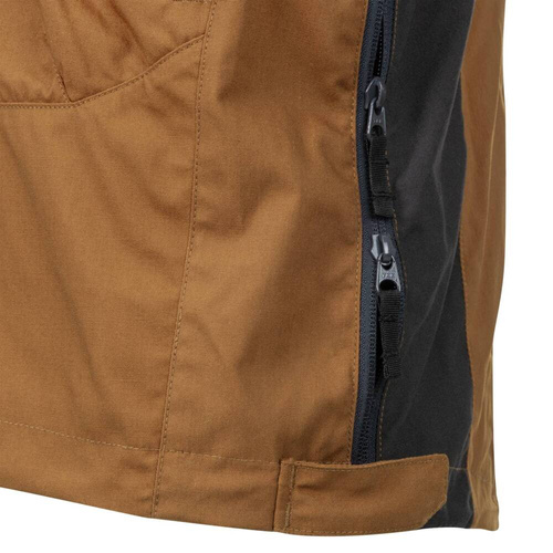 Helikon - Bunda Anorak Woodsman - Earth Brown/Black - KU-WDN-DC-0A01B