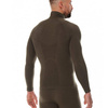 Brubeck - Vlněná mikina Ranger - dlouhý rukáv - khaki - LS1420M