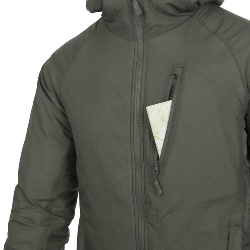 Helikon - Bunda s kapucí Wolfhound - Taiga Green - KU-WLH-NL-09