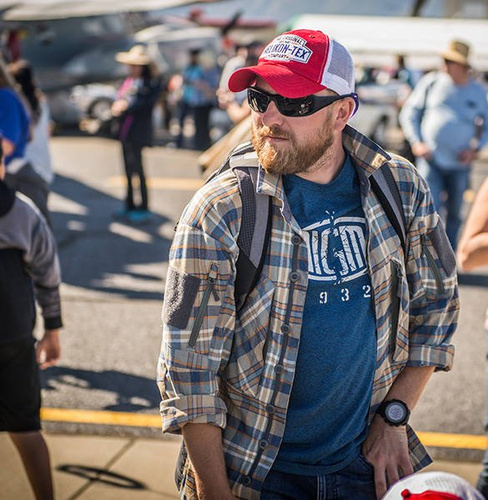 Helikon - Flanelová košile Koszula MBDU® - Rubínová kostkovaná - KO-MBD-PO-P1