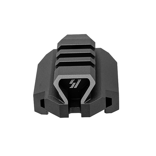 Strike Industries - Zadní deska adaptéru pažby Scorpion EVO3 - černá - SI-CEVO-SA-QD-BK