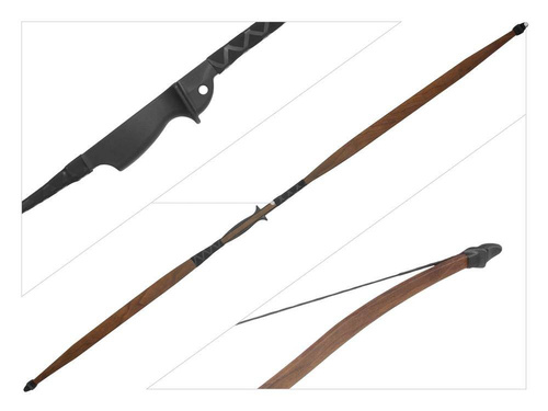 Poe Lang - Robin Hood Classic Bow - 30-35 lb - imitace dřeva - RE-018W