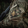 M-Tac - Nášivka na přilbu Gladiátor - výšivka - 500D Cordura - zlatá - 51374002