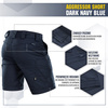 M-Tac - Taktické šortky Aggressor - Polycotton - Rip-Stop - Dark Navy Blue - 20018015