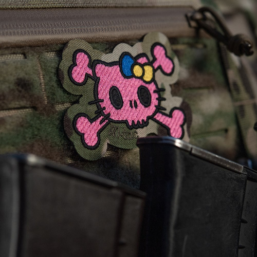 M-Tac - Kitty Pink Patch - výšivka - žlutá a modrá mašle - MultiCam - 51393008
