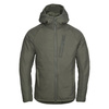 Helikon - Bunda Wolfhound Hoodie - Windpack Nylon - Alpha Green - KU-WLH-NL-36