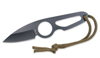 Mil-Tec - Nůž na krk - 15 cm - černý - 15398200