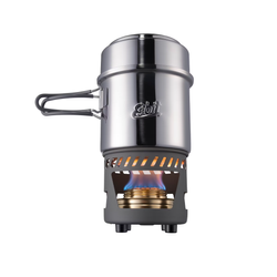 Esbit - Cestovní vařič Spirit se dvěma hrnci - 985 ml - Stříbrná - CS985ST