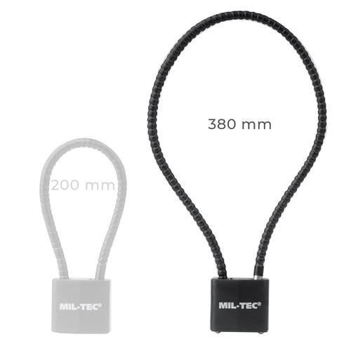 Mil-Tec - Bezpečnostní visací zámek na zbraně - 38 cm - černý - 15925160