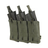 M-Tac - Trojité pouzdro na zásobníky pro AR / AK Elite Laser Cut - Ranger Green - 10145123