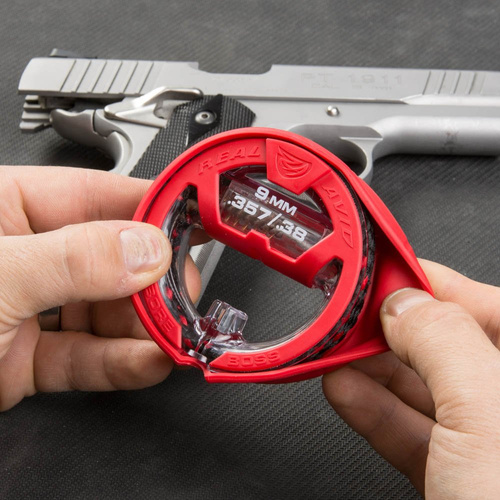 Real Avid - Čistící šňůra na trubky Bore Boss - .357/.38/9 mm - AVBB9MM