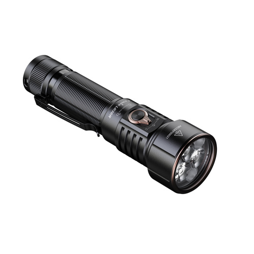 Fenix - LED Svítilna LD36R s Baterií 6000 mAh - 3600 lm - Černá - LD36R black