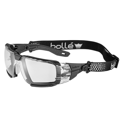 Bolle Safety - Ochranné brýle RUSH+ 2.0 XP - RX adaptér - Platinum - Transparentní - RUSXMN10E