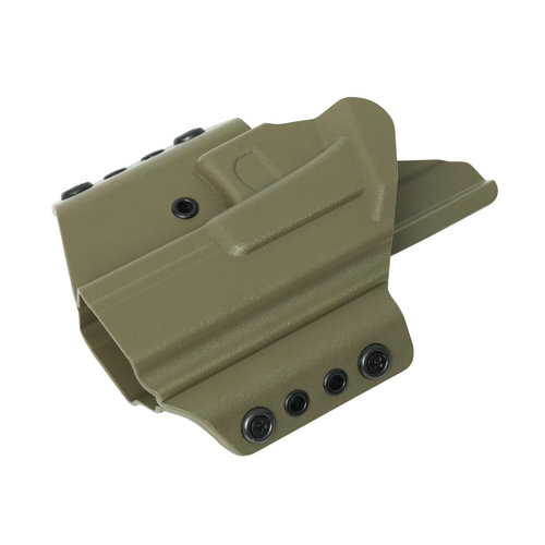 Direct Action - Pouzdro pro Glock 17 OWB ZERO CANT NO LIGHT - Pravé - Kydex - FDE - HP-OGTR-KDX-FDE