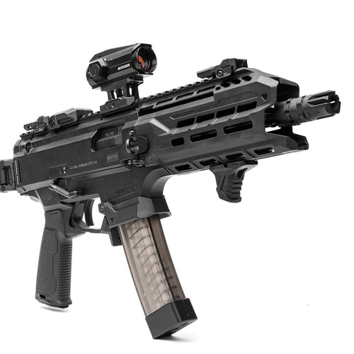 Strike Industries - Chránič ruky pro CZ Scorpion EVO 3 - S1-3 - Polymer Extreme - černý - SI-CEVO-POLY-HG-6-BK