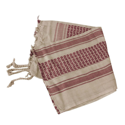 Mil-Tec - Šátek na hlavu Arafat - bavlna - Coyote-Hnědý - 12615000