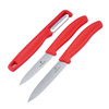 Victorinox - Sada kuchyňských nožů s loupačem Swiss Classic - 3 kusy - červená - 6.7111.33C1