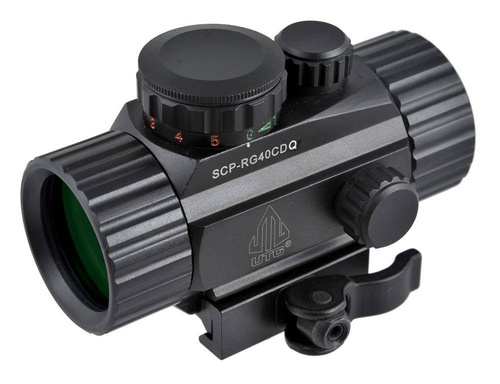 Leapers - červená tečka UTG RG40CDQ 30 mm - 4 MOA - černý - SCP-RG40CDQ
