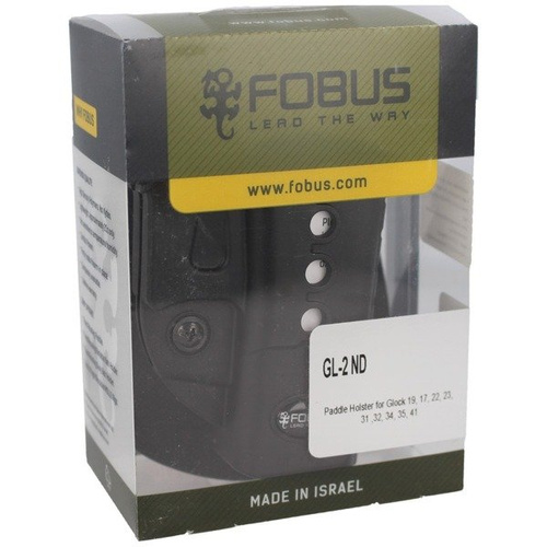 Fobus - Pouzdro pro Glock 17, 19, 19X, 22, 23, 31, 32, 34, 35, 45 - Standard Paddle - pravé - GL-2 ND
