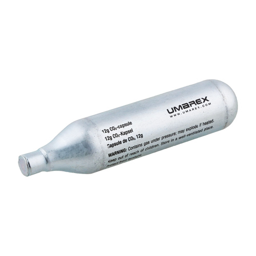 Umarex - Kapsle CO2 - 12g - 25 ks - Stříbrná - 4.1687-2
