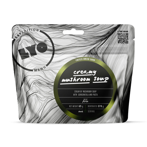 LyoFood - Lyo Expedition - Houbová polévka se smetanou a gorgonzolou a těstovinami - 370 g