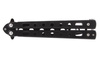 Martinez Albainox - Tréninkový nůž s motýlkem - Black - 02157
