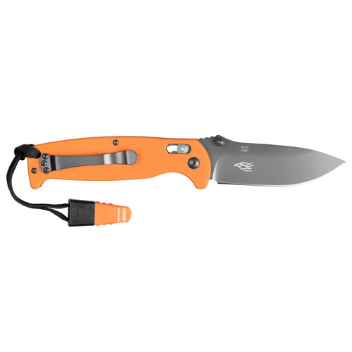 Ganzo - G7413 Zavírací nůž EDC s píšťalkou - G-Lock - oranžový - G7413-OR-WS
