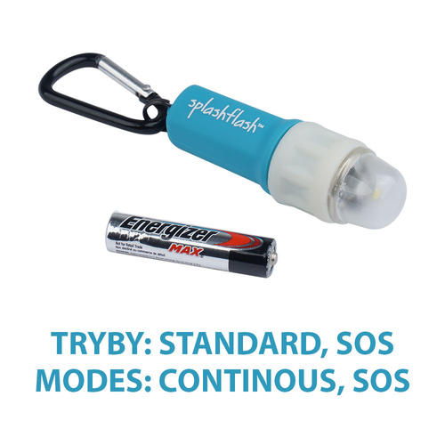 UST - Svítilna Splashflash Led Light - 25 lm - modrá - 1146783