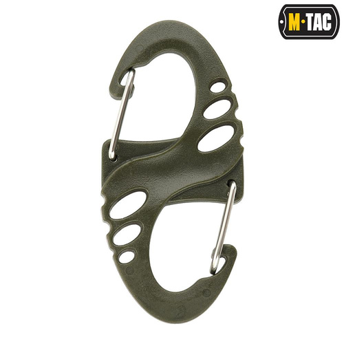 M-Tac - Dvojitá karabina S-Hook - olivová - MTC-SHKCRBNR-OD 