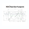 Vector Optics - Red Dot Sight Frenzy-S 1x17x24 Red Dot - 3 MOA - FDE - SCRD-53