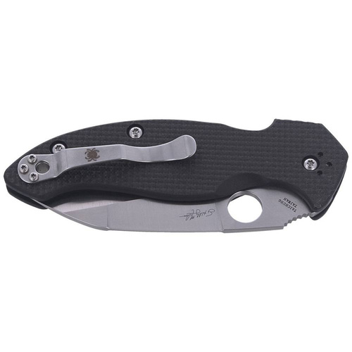Spyderco - Zavírací nůž Canis - Uhlíkové vlákno - G-10 - Black - C248CFP