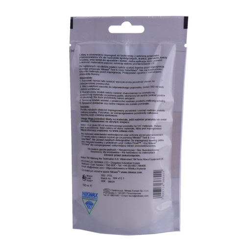 Nikwax - Tent and Gear SolarProof - 150 ml - koncentrát - 3B2