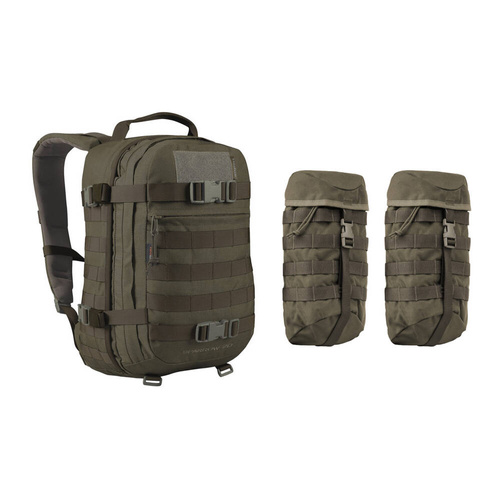 WISPORT - Batoh Sparrow 20 II se dvěma bočními kapsami - 20 + 10 l - RAL 7013