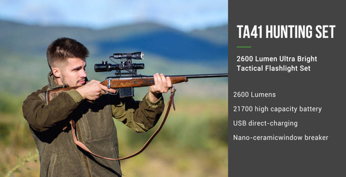 NEXTorch - LED svítilna Lovecká sada TA41 - 2600 lm - TA41 HUNTING SET