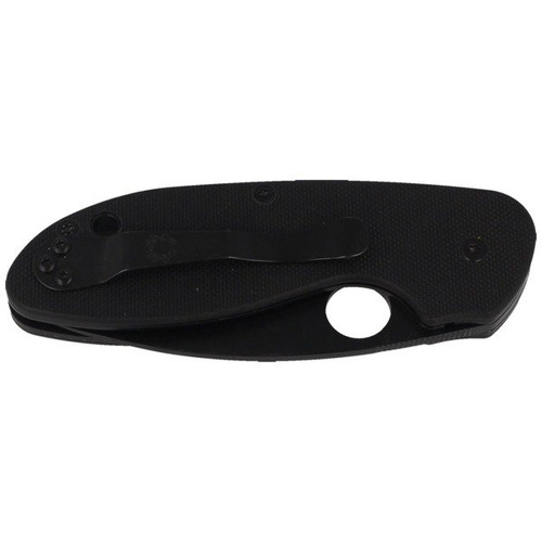 Spyderco - Nůž Efficient™ G-10 Black / Black Blade PlainEdge™ - C216GPBBK